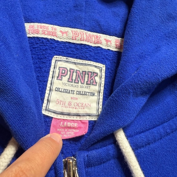 PINK Victoria’s Secret University of Kentucky Wildcats Zip-Up Hoodie - Picture 3 of 8
